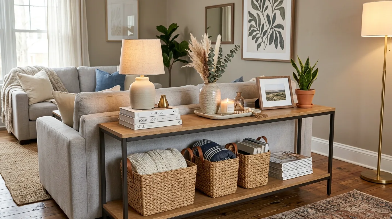 Add stools underneath for extra seating